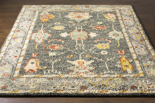 Marrakech 120 X 96 inch Charcoal Rug in 8 x 10, Rectangle