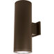 Cube Arch LED 6.25 inch Bronze Sconce Wall Light in Spot, 90, 2700K, Straight Up/Down