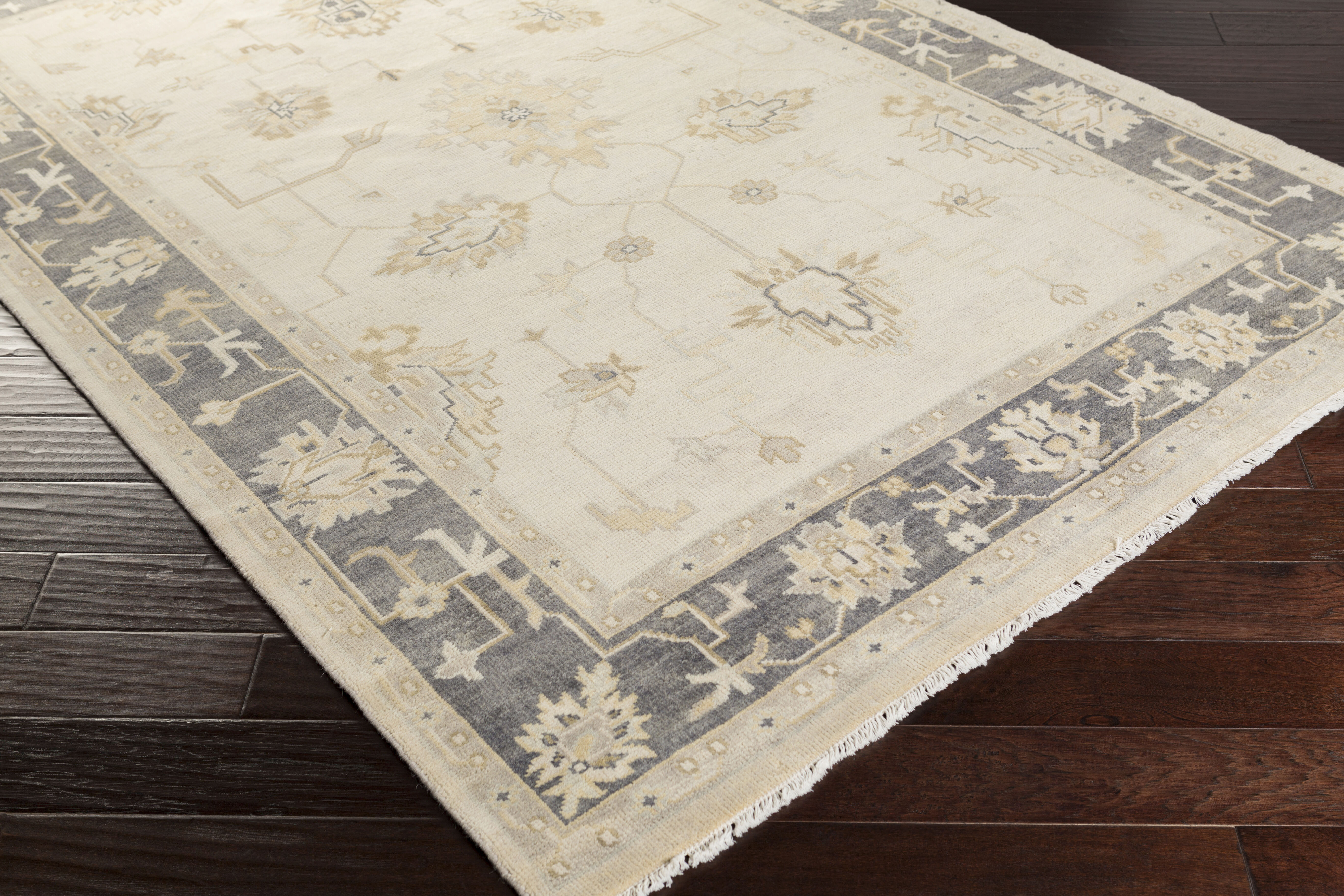 Istanbul 168 X 120 inch Light Beige Rug in 10 x 14, Rectangle