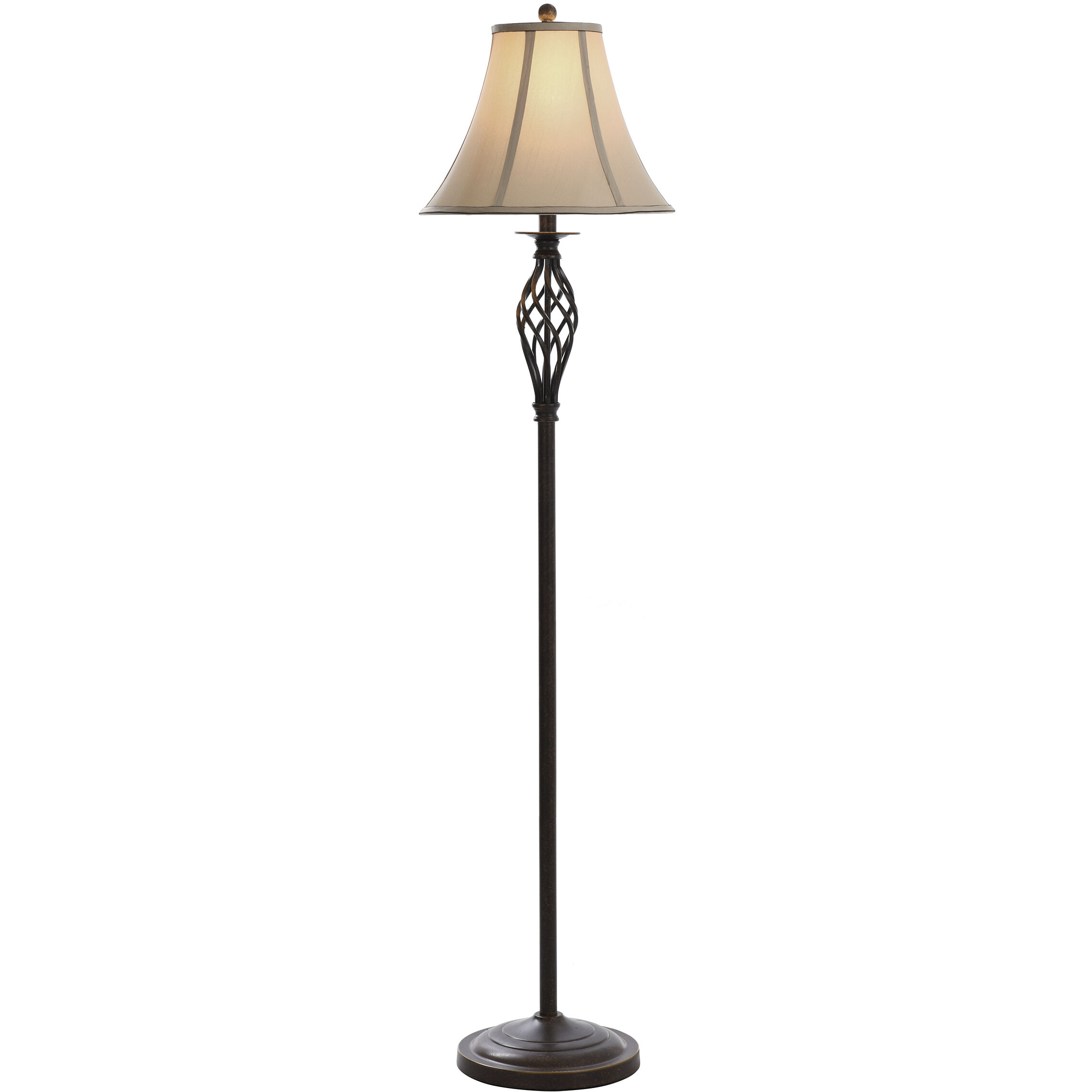 Signature 61 inch 100 watt Barclay Brass Table Lamp Portable Light