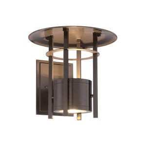 Englewood LED 9 inch Burnished Bronze Outdoor Wall Lantern