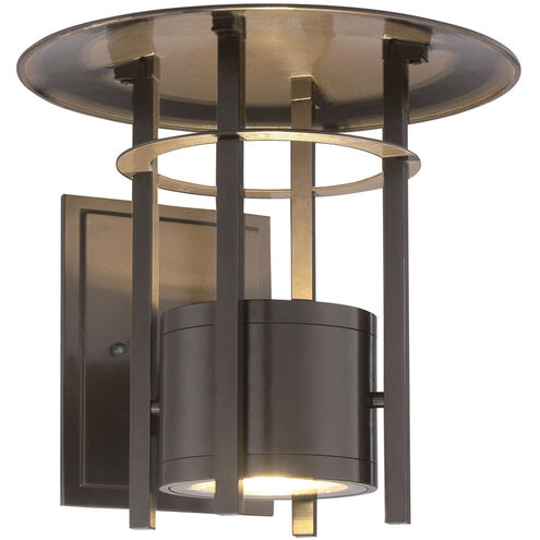 Englewood LED 9 inch Burnished Bronze Outdoor Wall Lantern