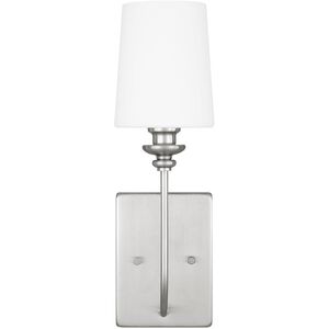 Bellevue 1 Light 5 inch Brushed Nickel Wall Bath Fixture Wall Light