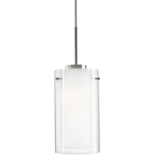 Verona LED 3.88 inch Brushed Nickel Pendant Ceiling Light