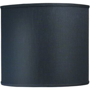 Ellie Black 11 inch Lampshade, Drum