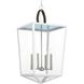 Point Dume™ Shearwater 4 Light 16 inch White Foyer Pendant Ceiling Light, Jeffrey Alan Marks, Design Series