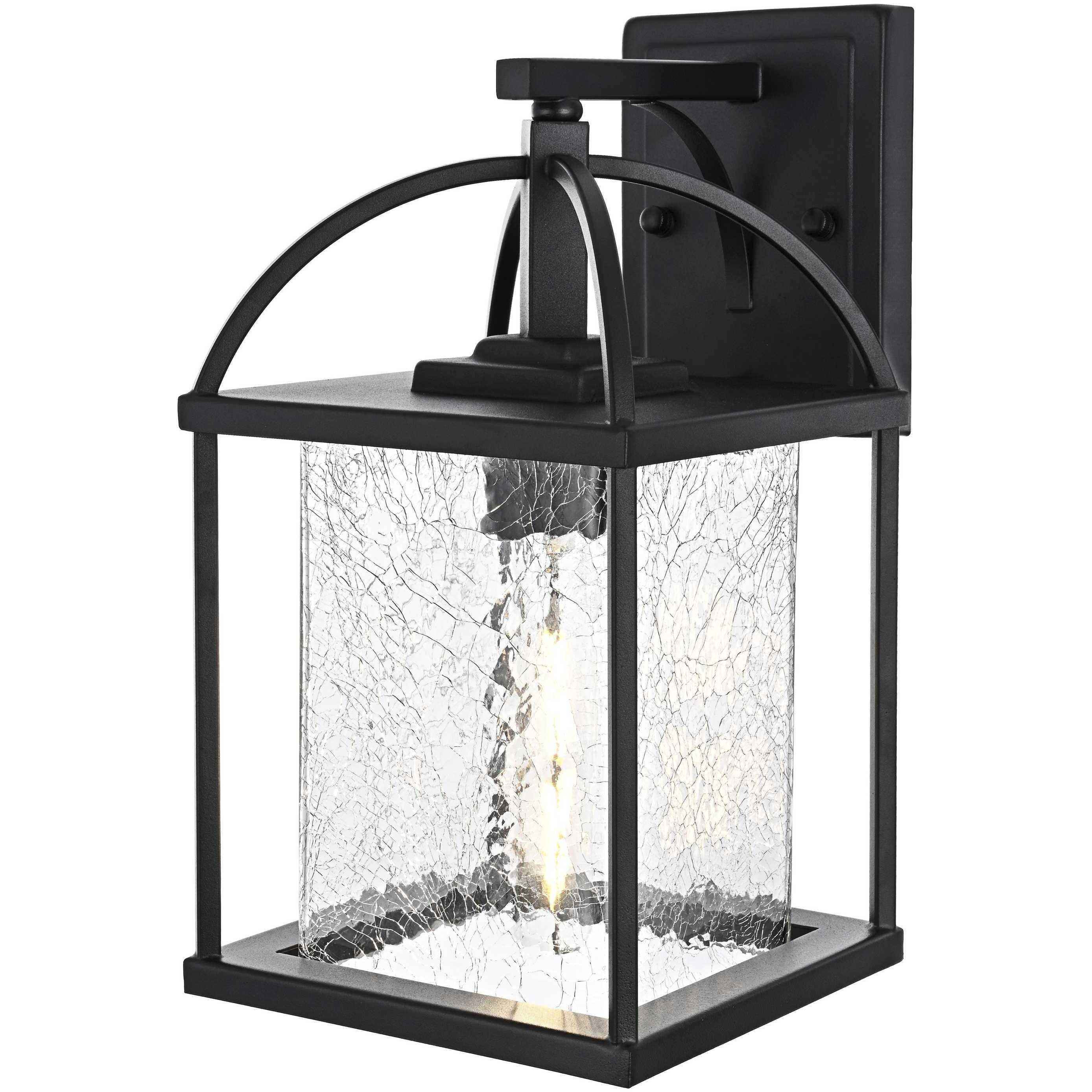Gratz 1 Light 14 inch Black Outdoor Wall Sconce