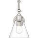 Gayson 1 Light 7.75 inch Brushed Nickel Wall Sconce Wall Light
