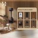Atlas Alessandra 72 inch Textured Bronze with Walnut Blades Indoor/Outdoor Ceiling Fan