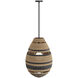 Anila 1 Light 17 inch Natural Pendant Ceiling Light