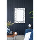 Glitter 39.4 X 27.6 inch Black Wall Mirror