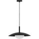 Mont 1 Light 20 inch Midnight Black Pendant Ceiling Light in Incandescent