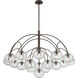 Lenora 19 Light 47.75 inch Dark Bronze Chandelier Ceiling Light