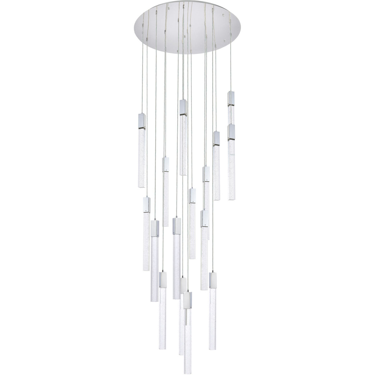 Weston 16 Light 36 inch Chrome Pendant Ceiling Light