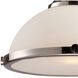 Chadwick 1 Light 13 inch Polished Nickel Pendant Ceiling Light