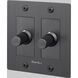 2G 100-120 Smoked Bronze Dimmer Switch, LED