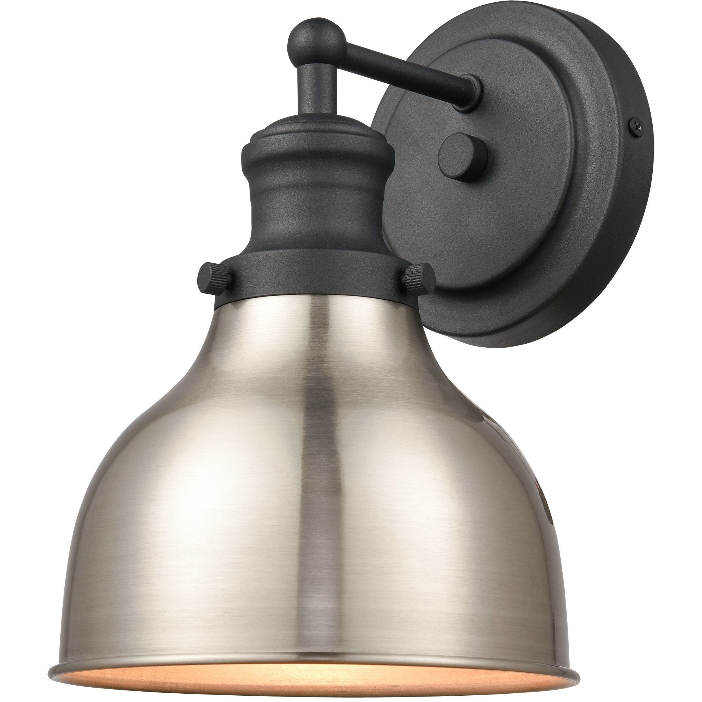 Haralson Vanity Light Wall Light in Satin Nickel