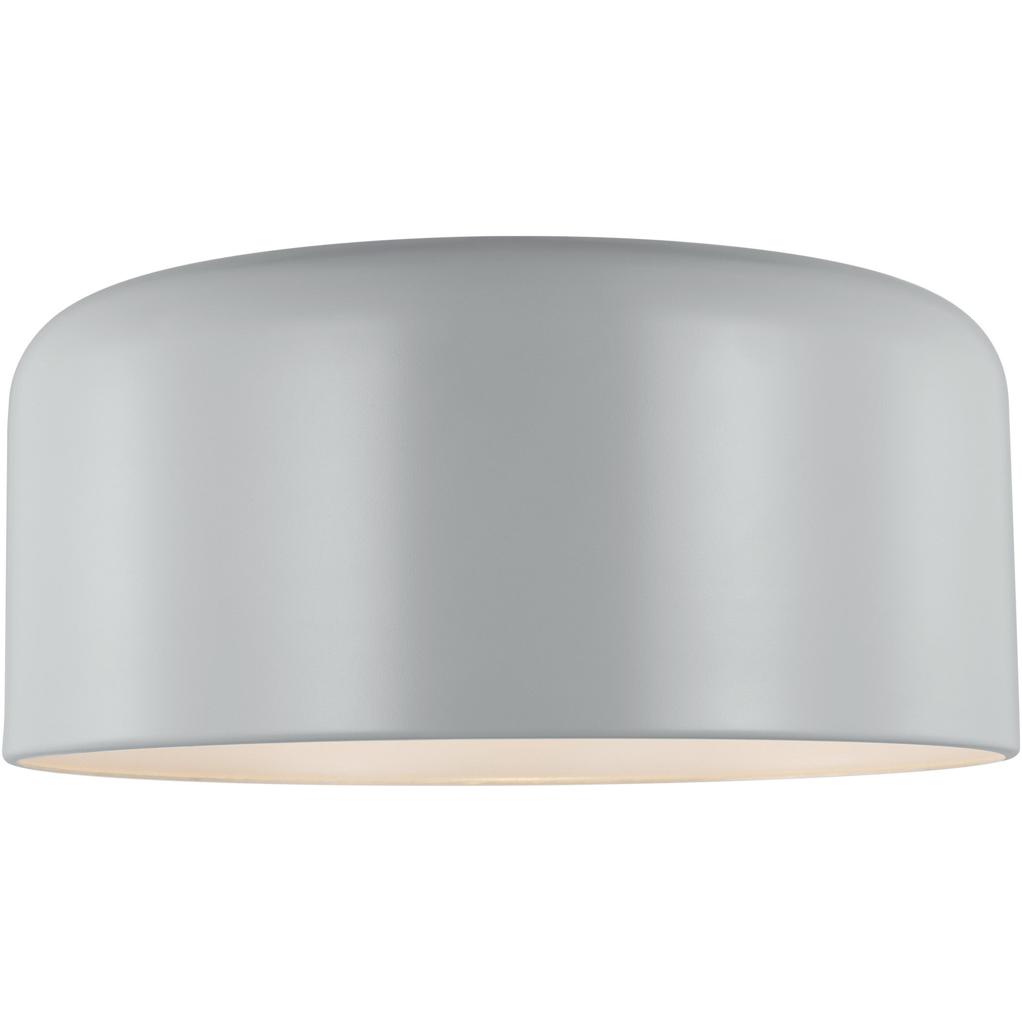 Malone 1 Light 15.75 inch Matte Grey Ceiling Flush Mount Ceiling Light
