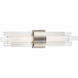 Luzerne 2 Light 4.25 inch Brushed Nickel Bath Vanity & Wall Light in 18in.