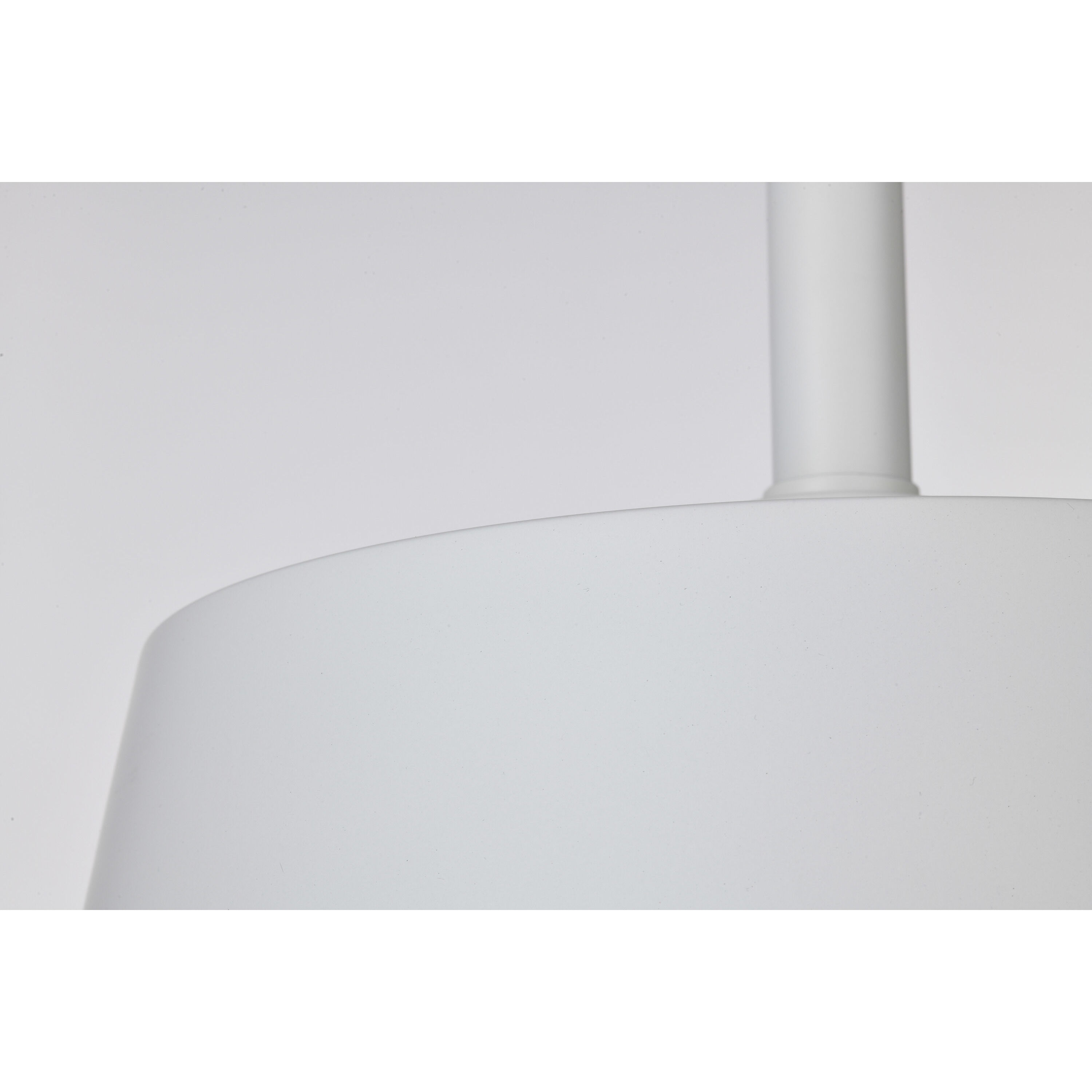 Alexis 1 Light 15 inch Matte White Pendant Ceiling Light