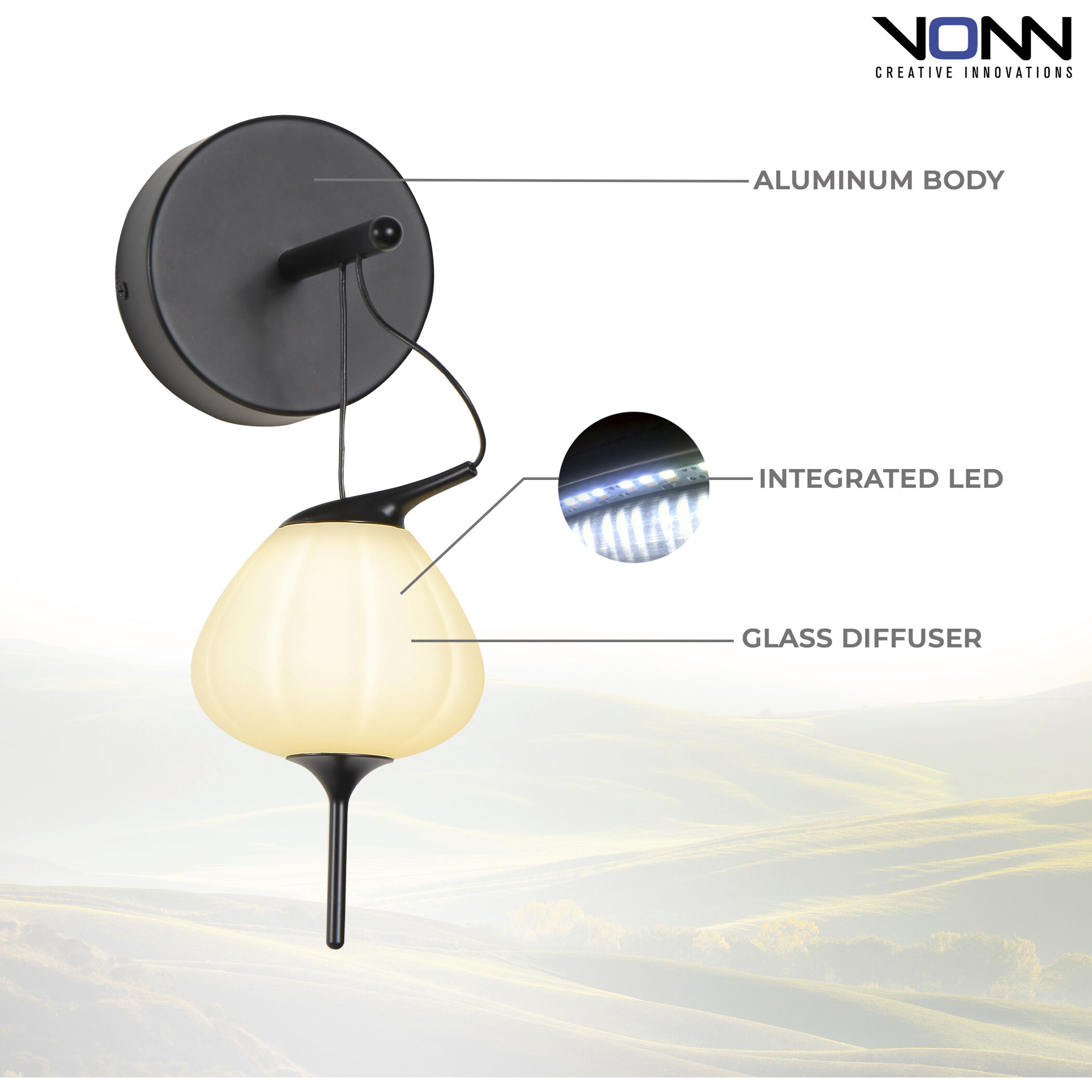 Artisan Collection/LECCE Series Wall Sconce Wall Light