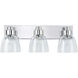 Remy Vanity Wall Light in Chrome