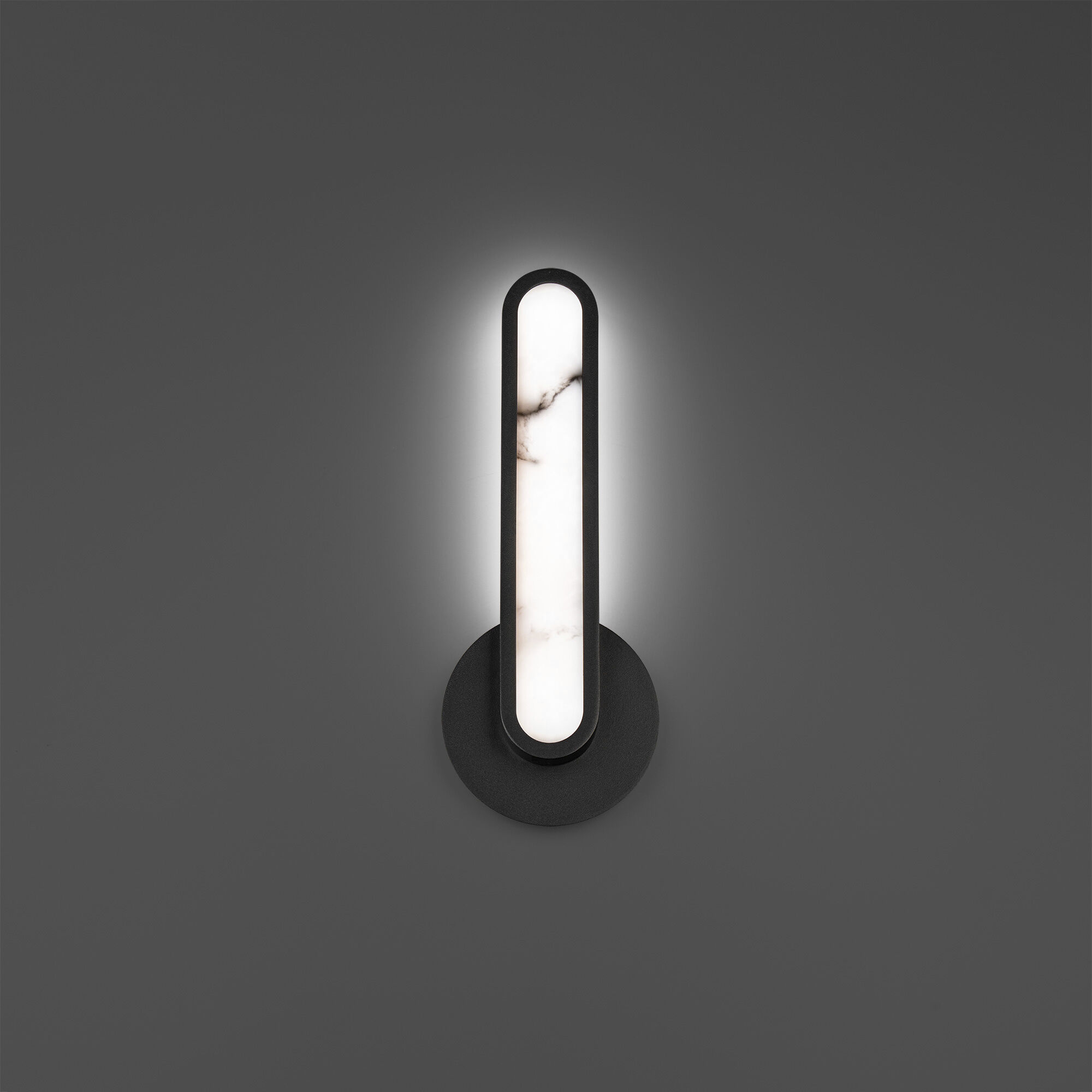 Serena LED 2.25 inch Black ADA Wall Sconce Wall Light, dweLED