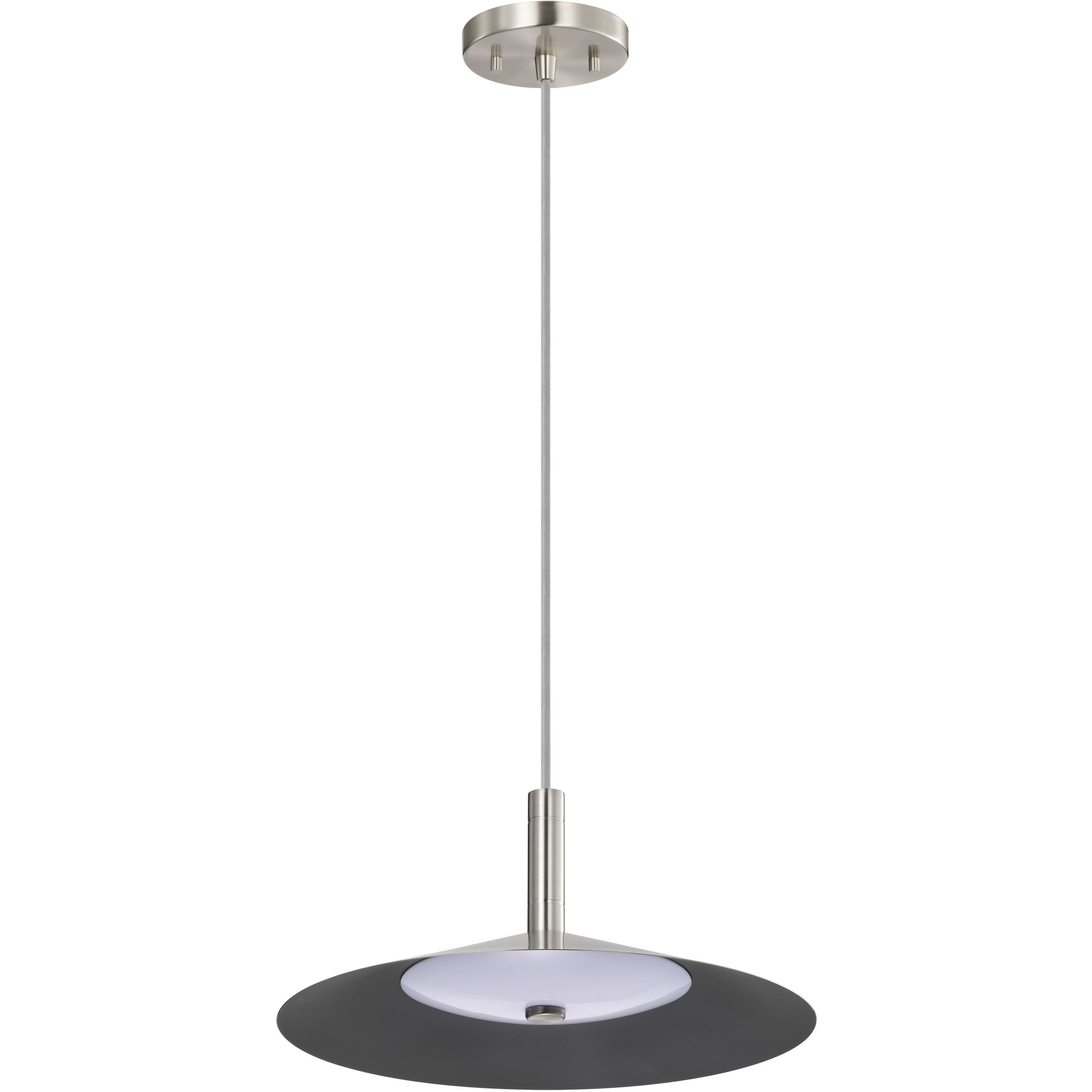 Corrine LED 14 inch Brushed Nickel Pendant Ceiling Light