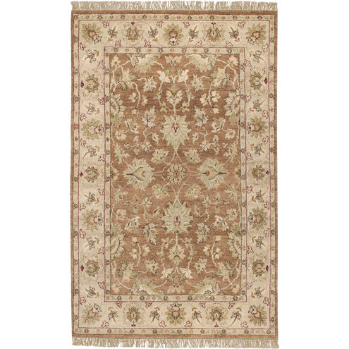 Estate 96 X 60 inch Camel, Dark Green, Blush Rug