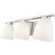 Naya 3 Light 24 inch Brushed Nickel Bath Vanity Light Wall Light