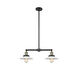 Franklin Restoration Halophane LED 21 inch Black Antique Brass Chandelier Ceiling Light in Matte White Halophane Glass, Franklin Restoration