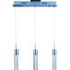 Fizz IV LED 21 inch Polished Chrome Linear Pendant Ceiling Light