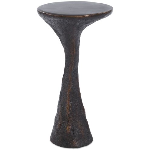 Milan 22 X 11.75 inch Bronze Outdoor Drink Table