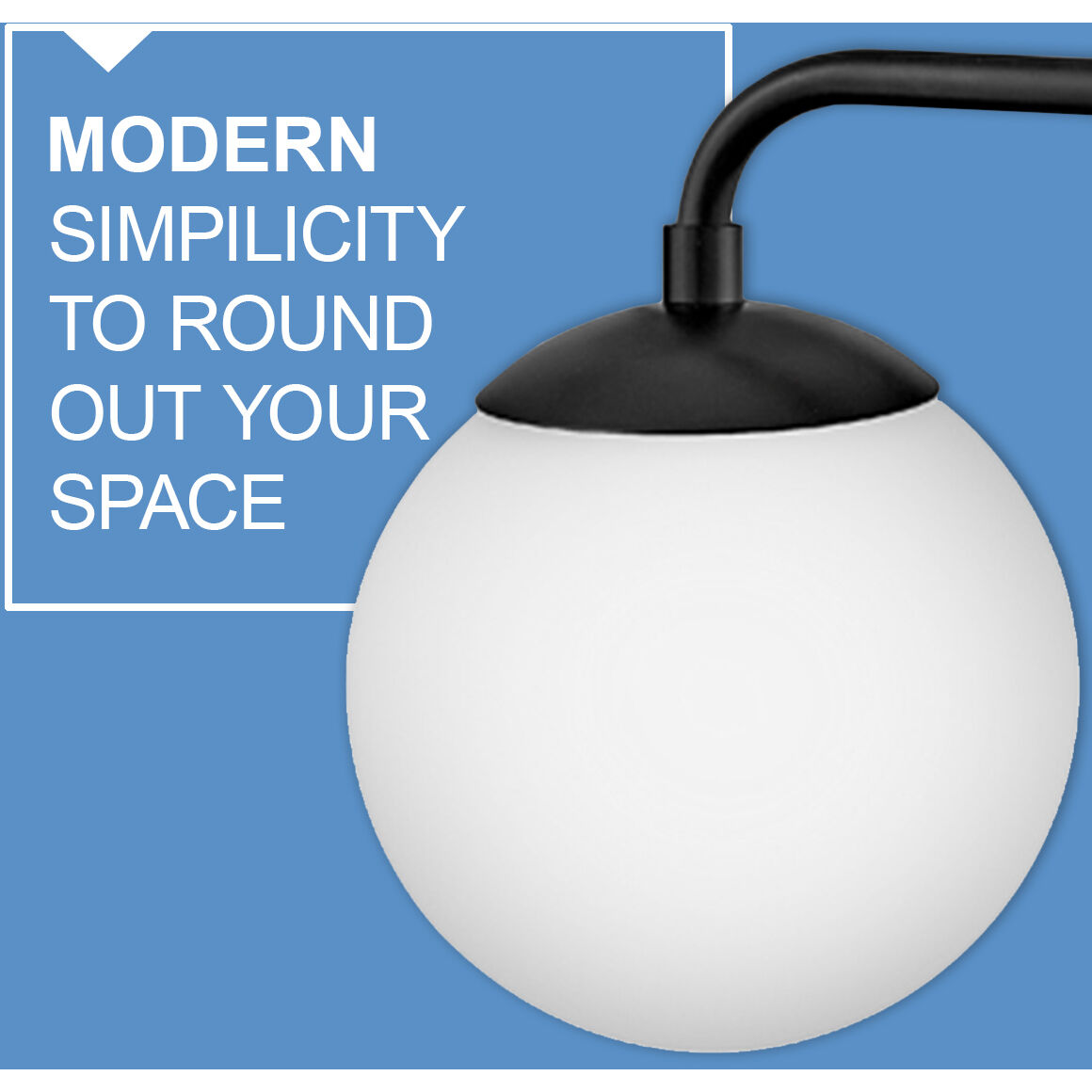 Julep LED 7.25 inch Black Bath Light Wall Light