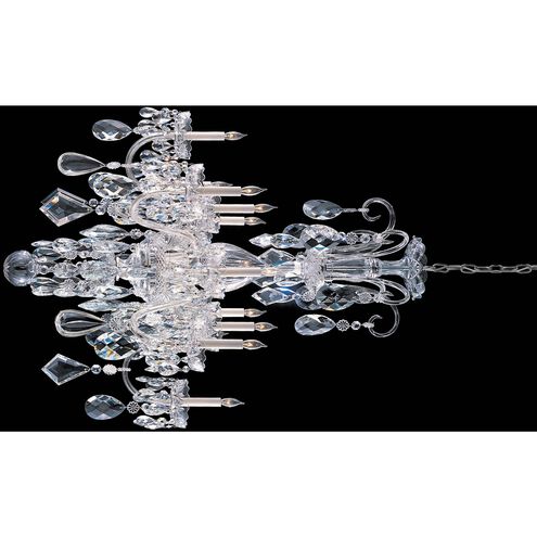Traditional Crystal 12 Light 32 inch Polished Chrome Chandelier Ceiling Light