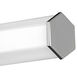 Facet LED 32 inch Polished Nickel Vanity Light Wall Light, Vertical