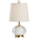 Frederick Cooper 19 inch 100.00 watt Clear/Antique Patina Table Lamp Portable Light