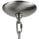 Williamsport 3 Light 13 inch Brushed Nickel Chandelier Ceiling Light