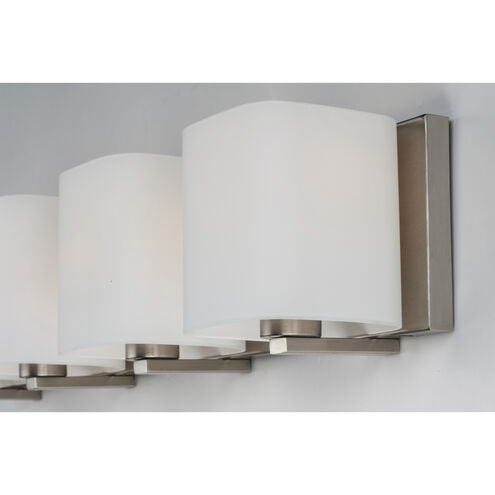Wrap 4 Light 26 inch Satin Nickel Bath Vanity Wall Light