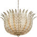 Lamina 3 Light 28.5 inch Antique Brass Chandelier Ceiling Light