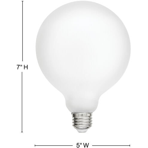 LumiGlo Med. 2 watt 120v 2700 LED Bulb in Matte White