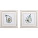 Waterside Collection Blue Framed Art