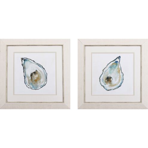 Waterside Collection Blue Framed Art