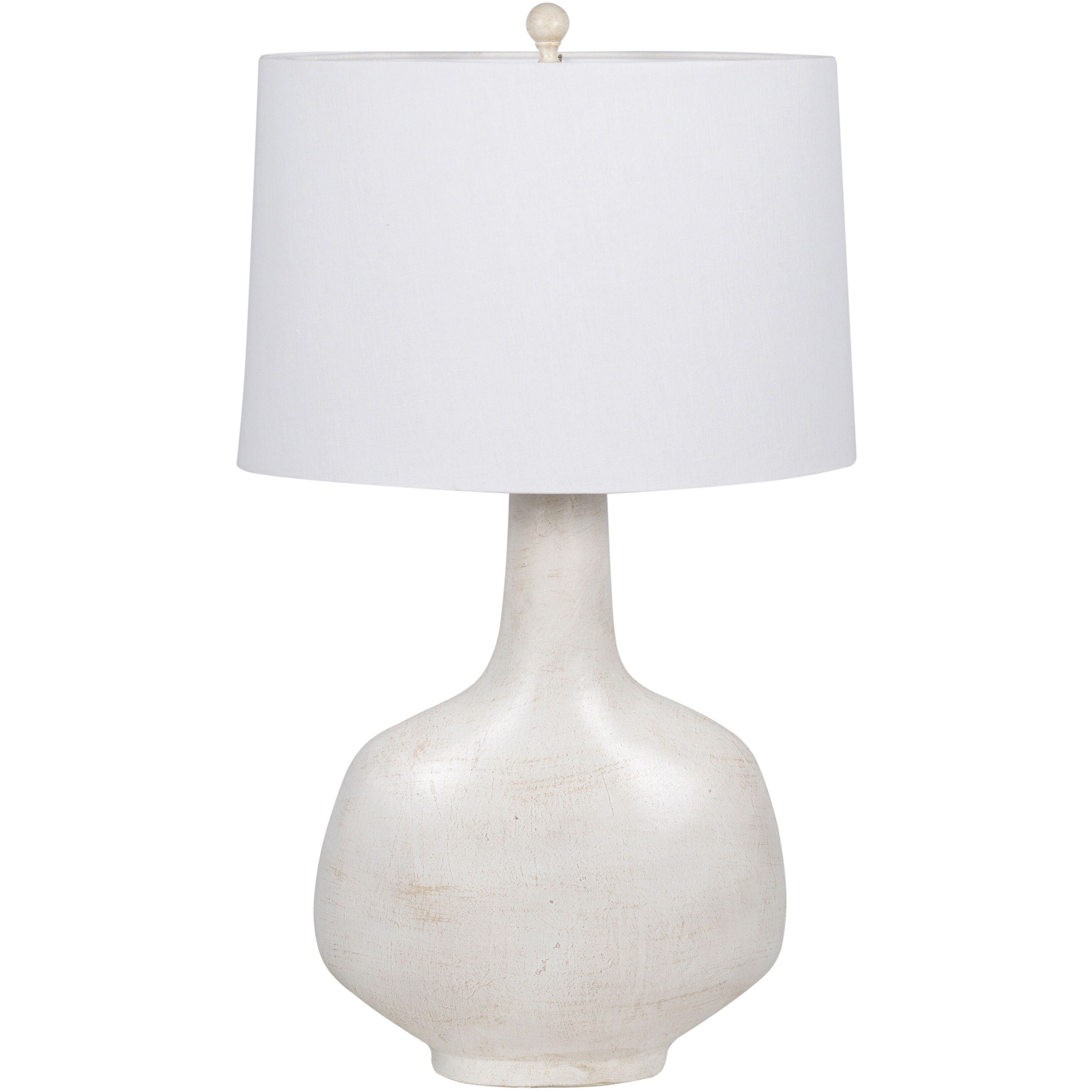 Loring 28 inch 9 watt White Table Lamp Portable Light