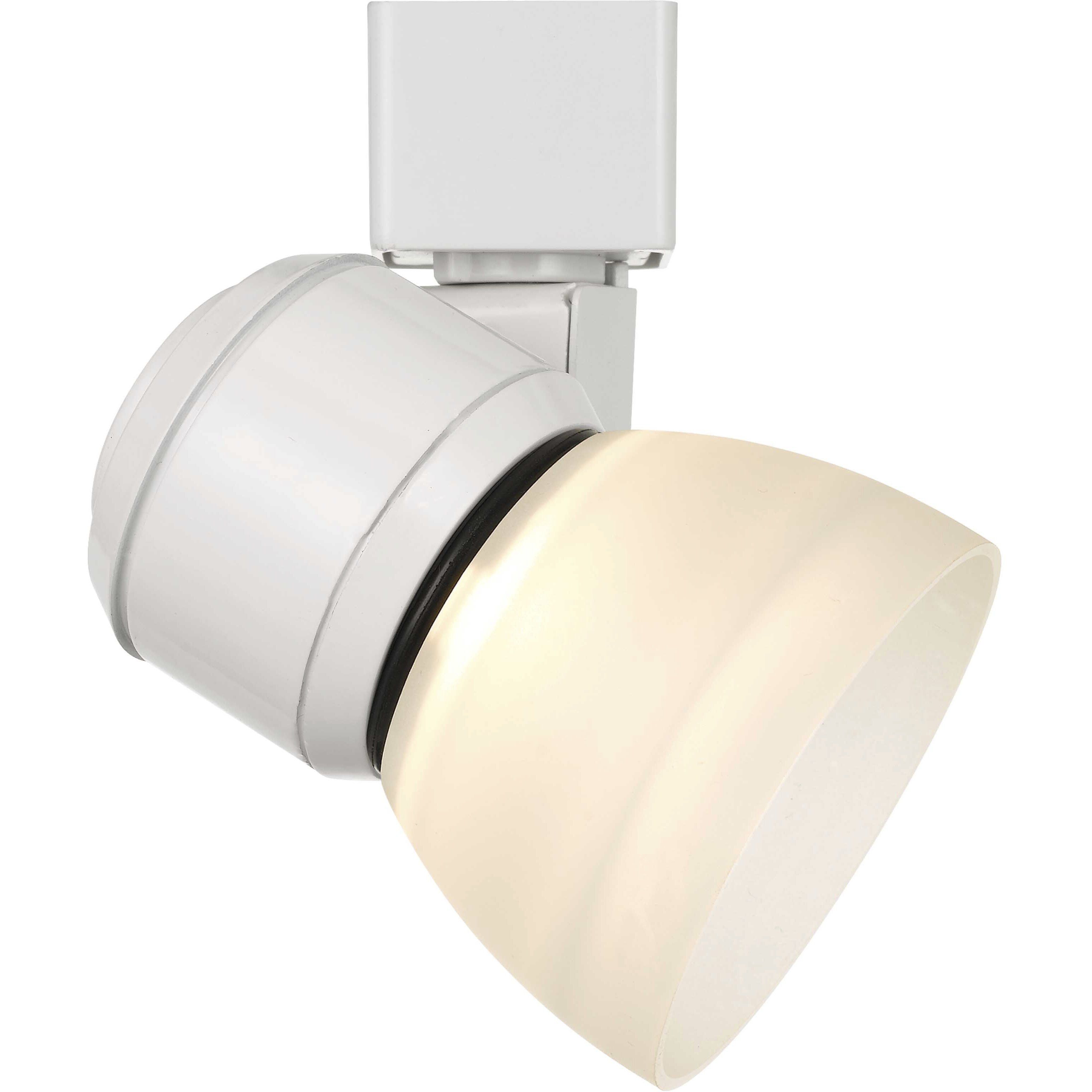 Signature 1 Light White Track Head Ceiling Light