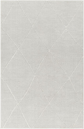 Alder 45 X 23 inch Light Slate Rug, Rectangle