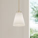 Strayhan 1 Light 5.75 inch Modern Gold Mini Pendant Ceiling Light