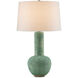 Manor 32 inch Moss Green Table Lamp Portable Light