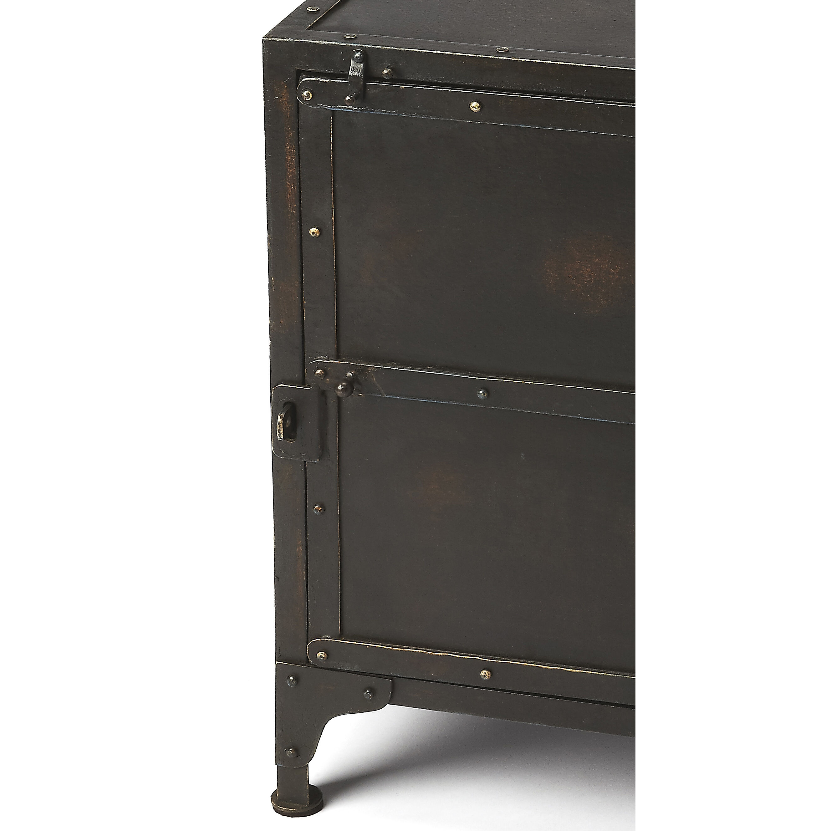 Owen Industrial Industrial Chic Chairside Chest