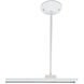 1-circuit 1 Light White Pendant Assembly Kit Ceiling Light